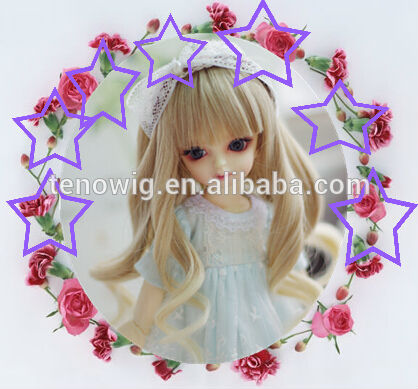 Japan fashion doll wig, lovely doll bjd hair wigs