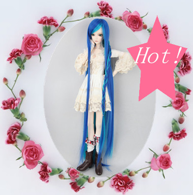 HOT type!Super long two tone beauty doll wig