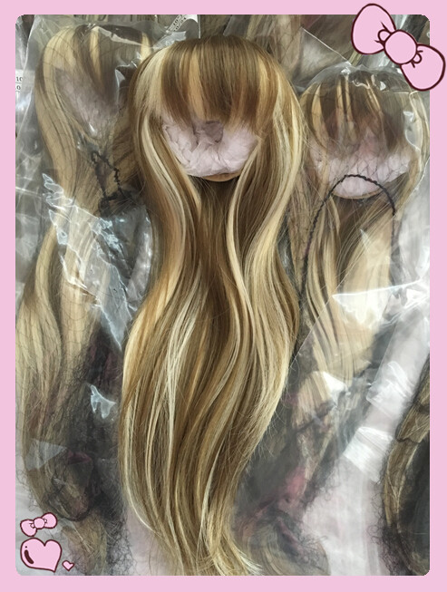 SD doll Curly wig